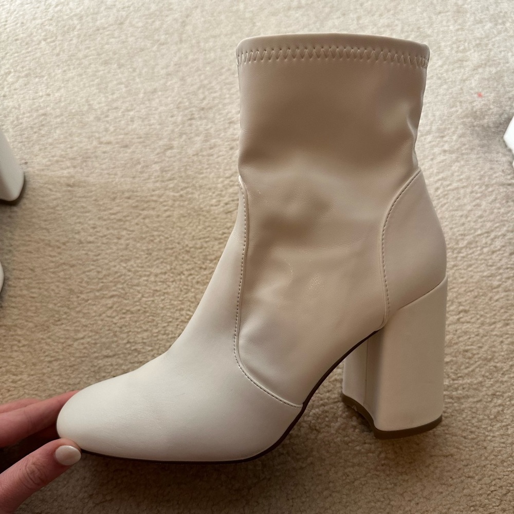 White booties!!